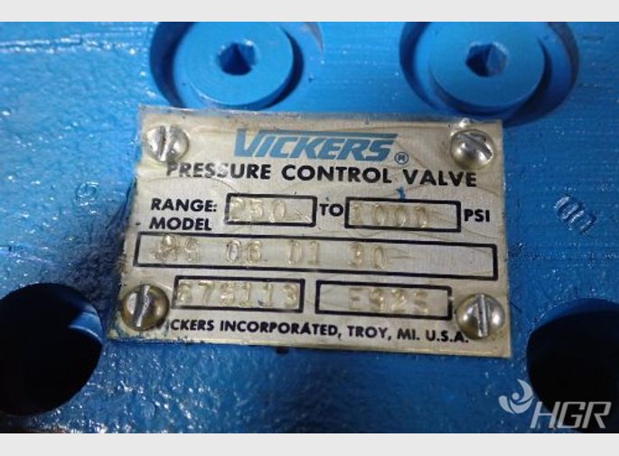 Vickers Pressure Control Valves