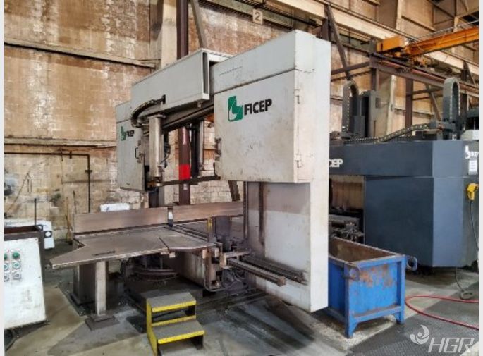 Used Ficep Ficep 1203 Djb CNC Drill & Saw Beam Line | HGR Industrial...