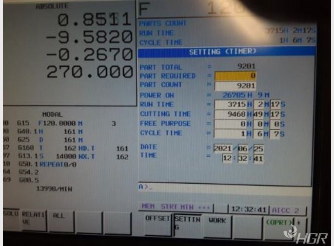 Kiwa Kiwa Kh4500 Cnc Horizontal Machining Center