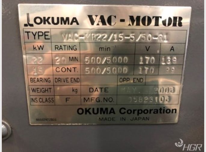 Used Okuma Okuma Mac Turn 550-w CNC Lathe | HGR Industrial Surplus