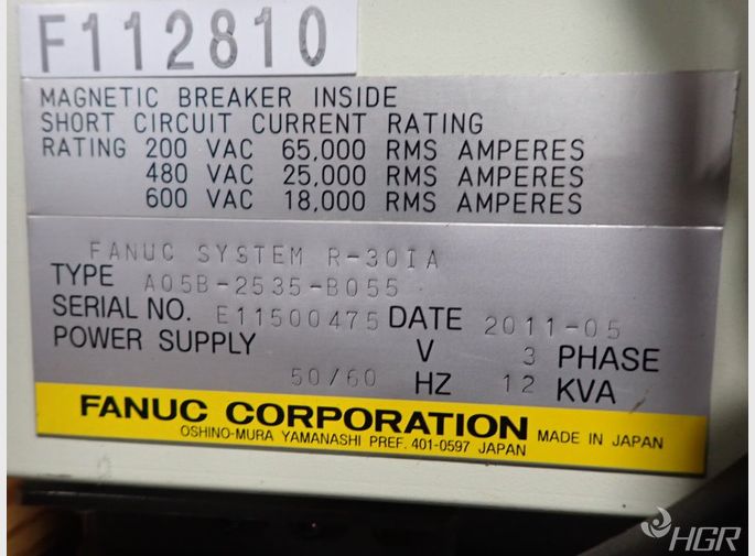 Fanuc Fanuc R2000ib 210f Robot