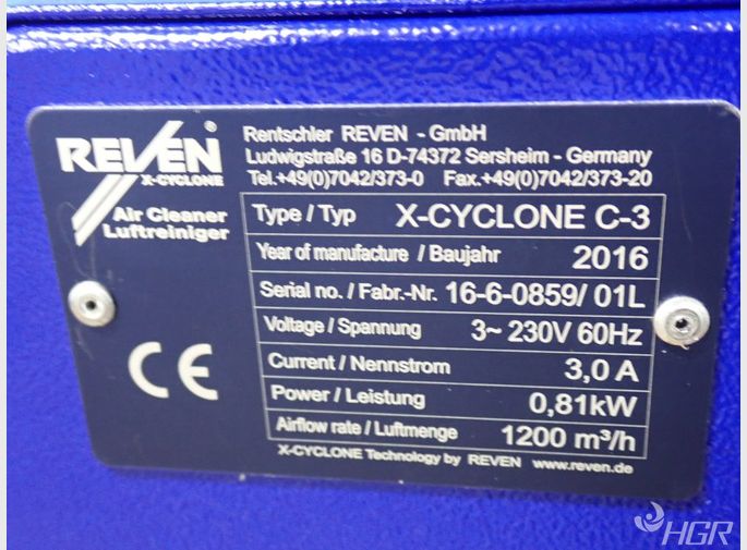 Reven Reven Xcyclone C3 Mist Collector