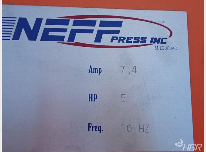 Neff Press Inc Neff Press Inc Hydraulic Press