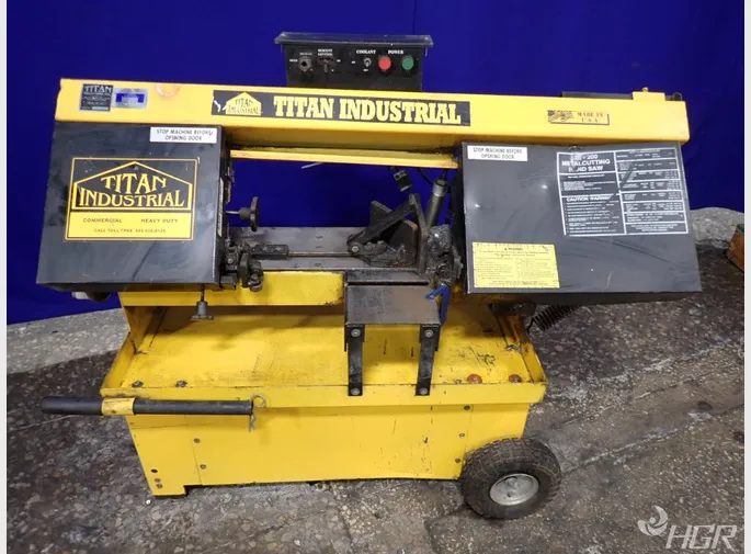 Titan Industrial Horizontal Band Saw