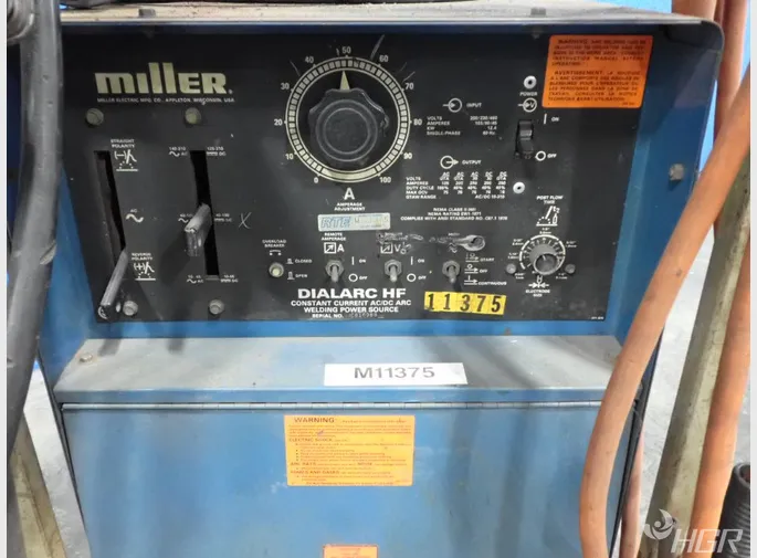 Miller Miller Dialarc Hf 250 Amp Welder 