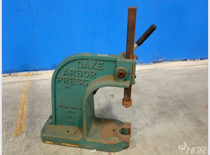 Used Dake Dake No.1 Arbor Press | HGR Industrial Surplus