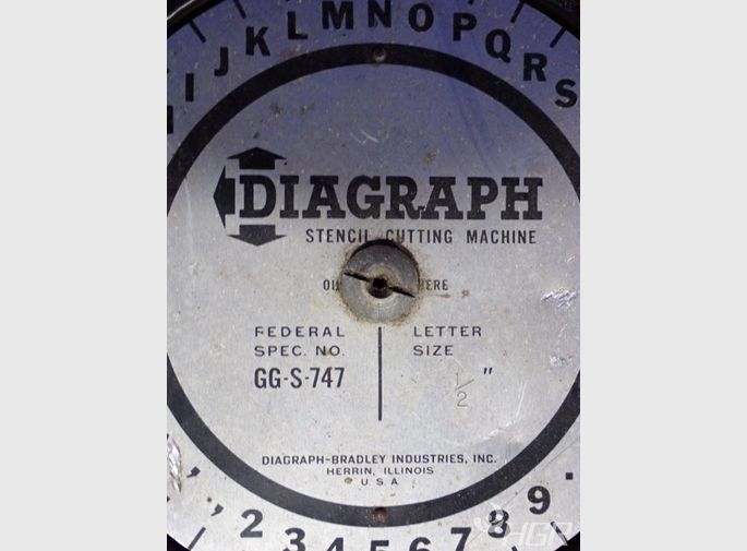 Diagraph Stencil Cutting Machine
