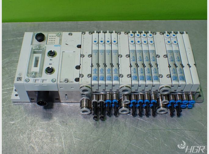 Festo Festo Cpxfb36 Pneumatic Valve Manifold With Valves