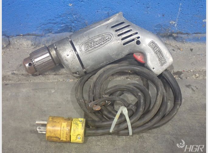 Used Milwaukee Electric Drill HGR Industrial Surplus