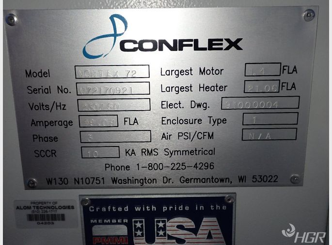Conflex Heat Shrink Tunnel