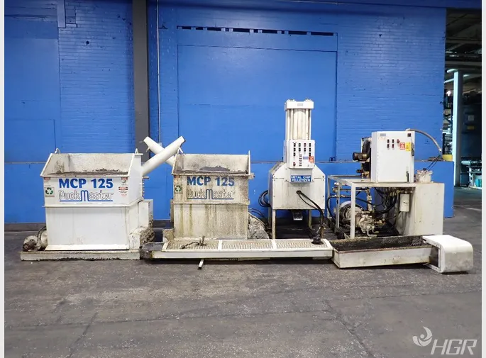 Puck Master Metal Chip Briquette Press