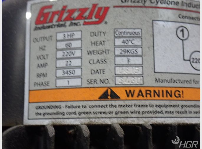 Grizzly Dust Collector