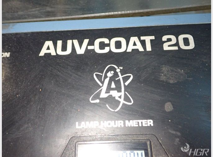 American Ultraviolet Coating Company Coating Machine