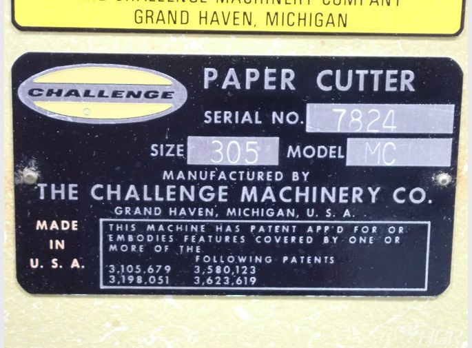 Challenge Paper Cutter