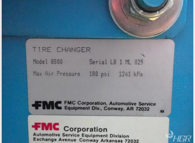 Fmc Tire Changer