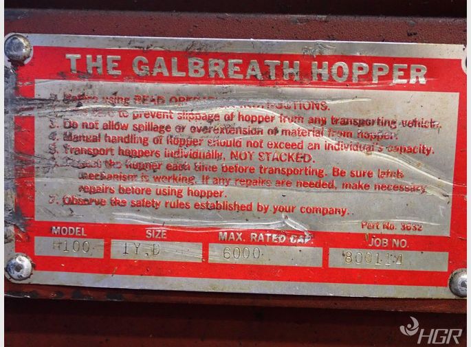 Galbreath Hopper Self Dumping Hopper