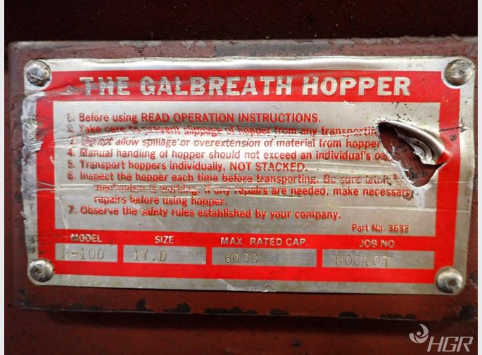 Galbreath Hopper Self Dumping Hopper