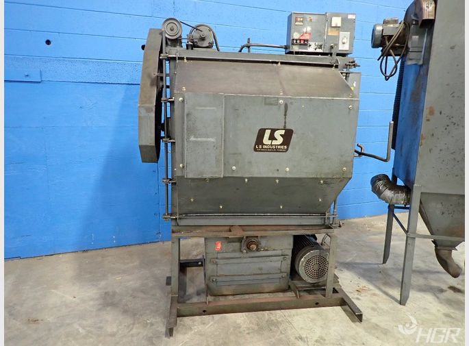 Ls Industries Tumble Blaster W Dust Collector