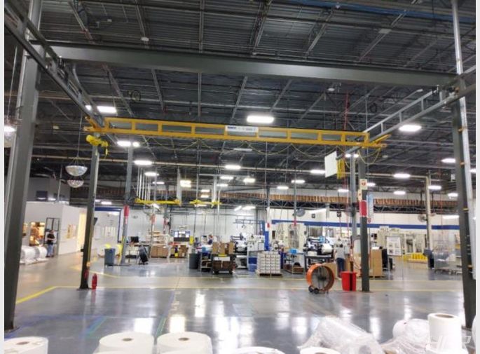 Spanco  Freestanding Bridge Crane