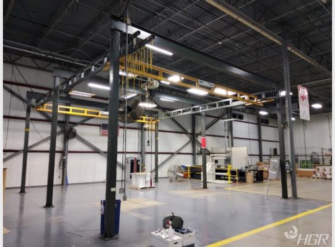 Spanco  Freestanding Bridge Crane