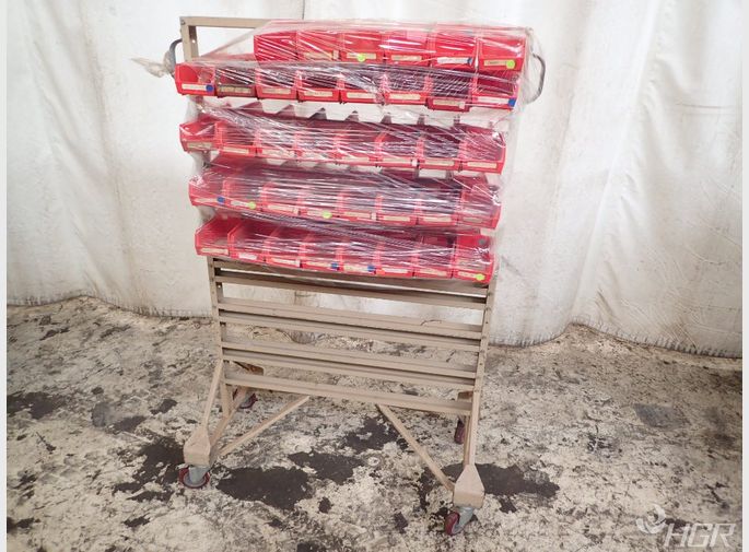  Portable Bin Rack