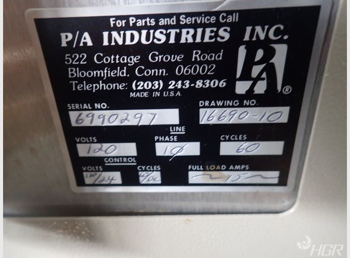 Pa Indusrties Servo Roll Feed