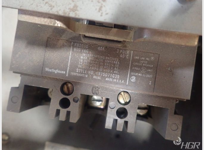 Westinghouse Bus Plug