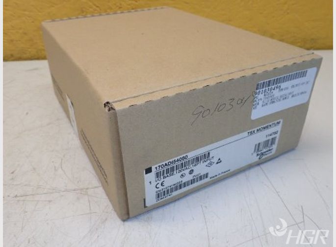 Schneider Electric Schneider Electric 170adi54050 Io Base 120vac 16pt Input Factory Sealed