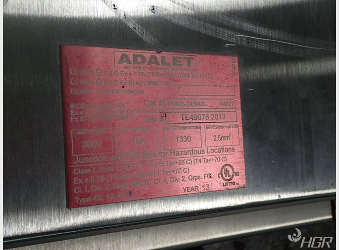 Adalet Ss Electrical Enclosure