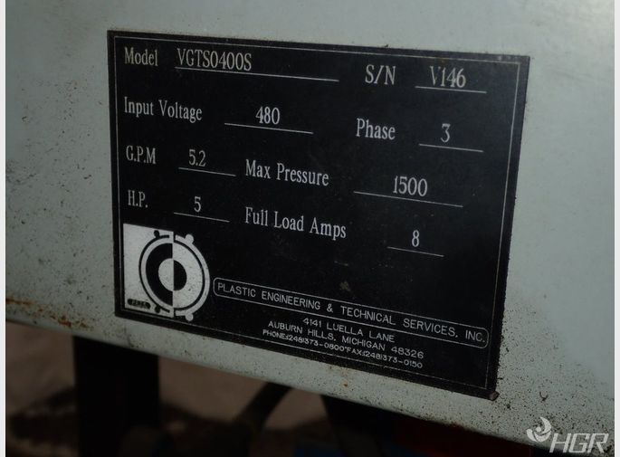 Plastic Engineering Hydraulic Unit