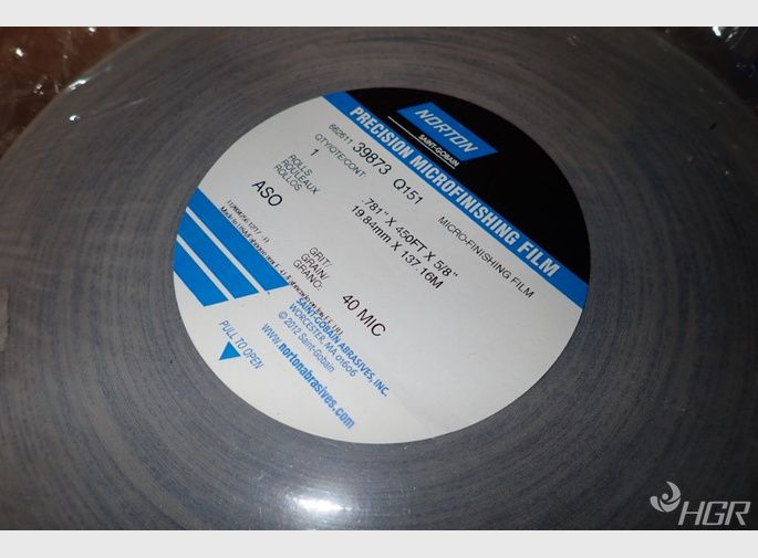 Norton Microfinishing Film