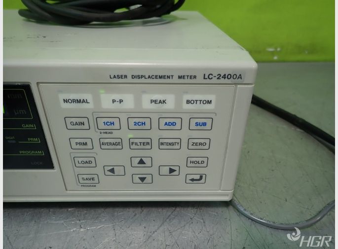 Keyence Keyence Lc2400a Laser Displacement Meter Powers On No Tests