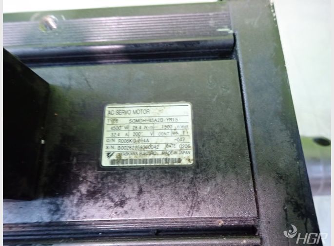 Yaskawa Yaskawa Sgmdh45a2byr15 Ac Servo Motor