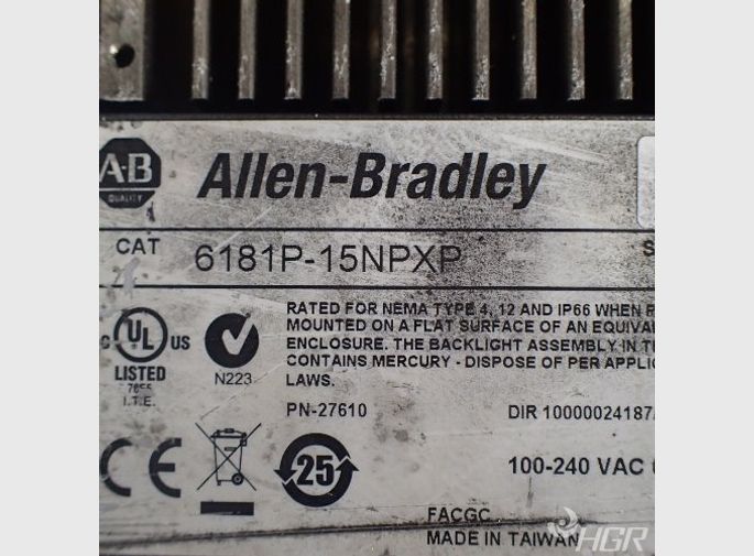 Allen Bradley Operator Panel