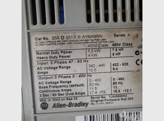 Allen Bradley Powerflex 70