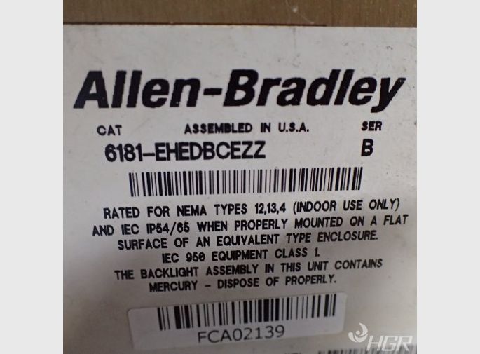 Allen Bradley Operator Control Panel