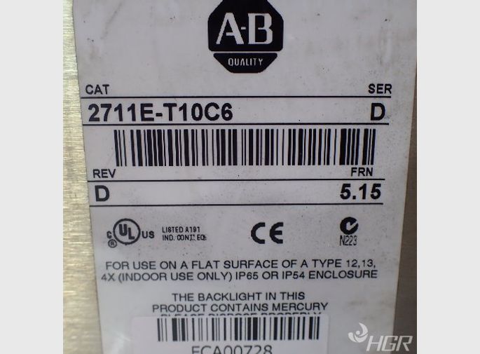 Allen Bradley Operators Panel