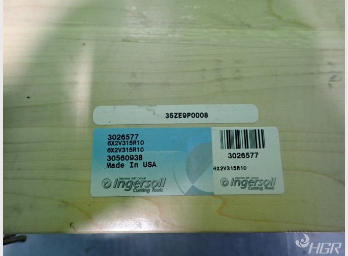 Ingersoll  Ingersoll  6x2v315r10 Indexable Face Mill Insert Holder