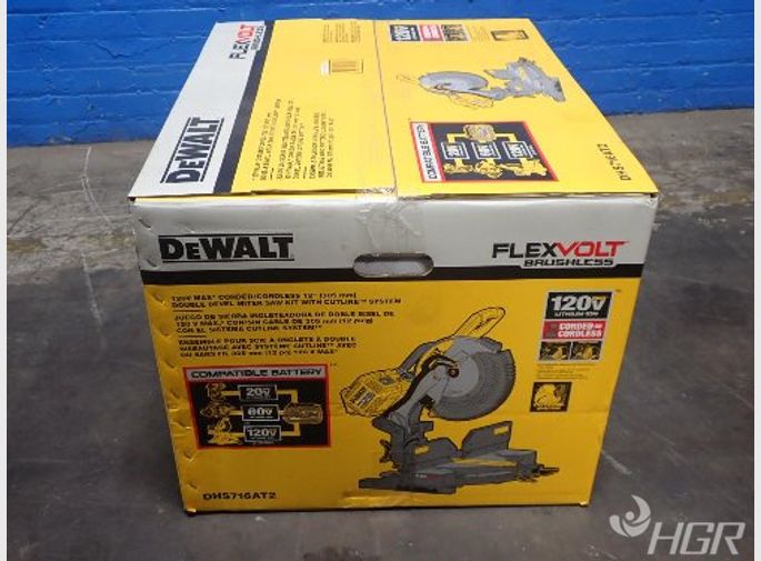 Used Dewalt Cordless Miter Saw HGR Industrial Surplus