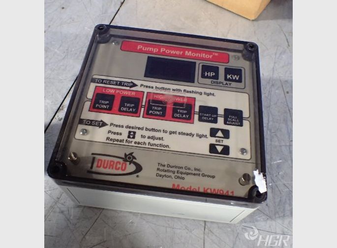 Durco  Pump Power Monitor 