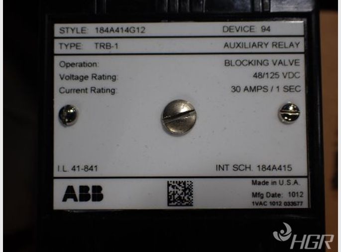 Abb Auxiliary Relays 