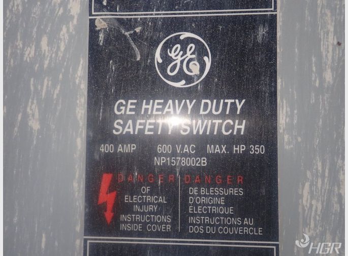 General Electric Non Fusible Disconnect