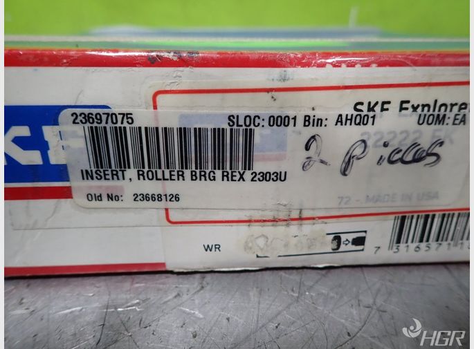 Skf Rexnord Skf Rexnord 2303u Roller Bearing Insert Kit Factory Sealed 