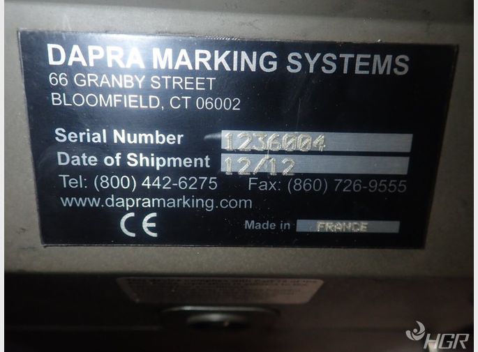 Dapra Dapra Marking Head W Controller