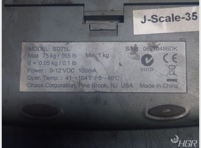 Ohaus Scale