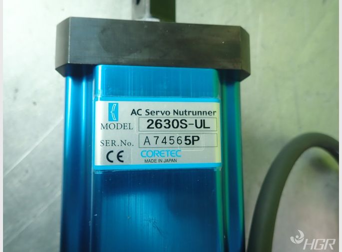 Coretec Coretec 2630sul Ac Servo Nutrunner 