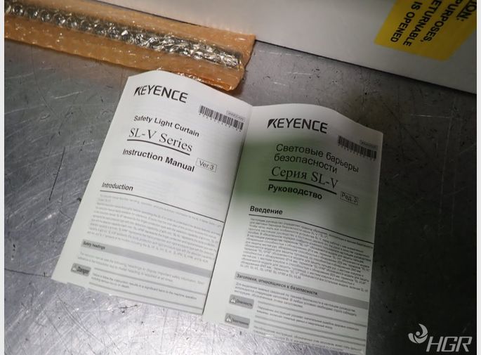Keyence Keyence Slv63f Safety Light Curtain Set 
