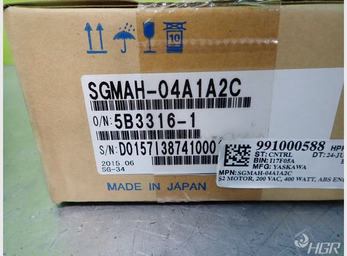 Yaskawa Yaskawa Sgmah04a1a2c Servo Motor Factory Sealed 