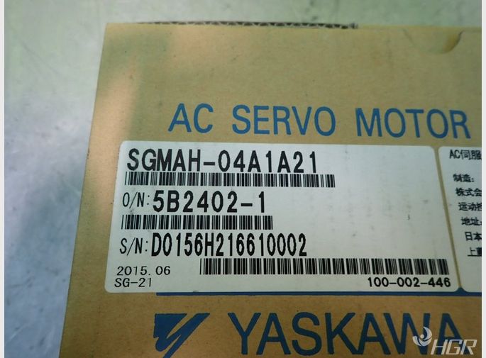 Yaskawa Yaskawa Sgmah04a1a21 Ac Servo Motor