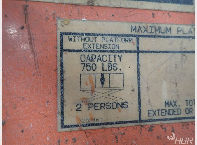 Jlg Jlg 2646e Platform Scissor Lift